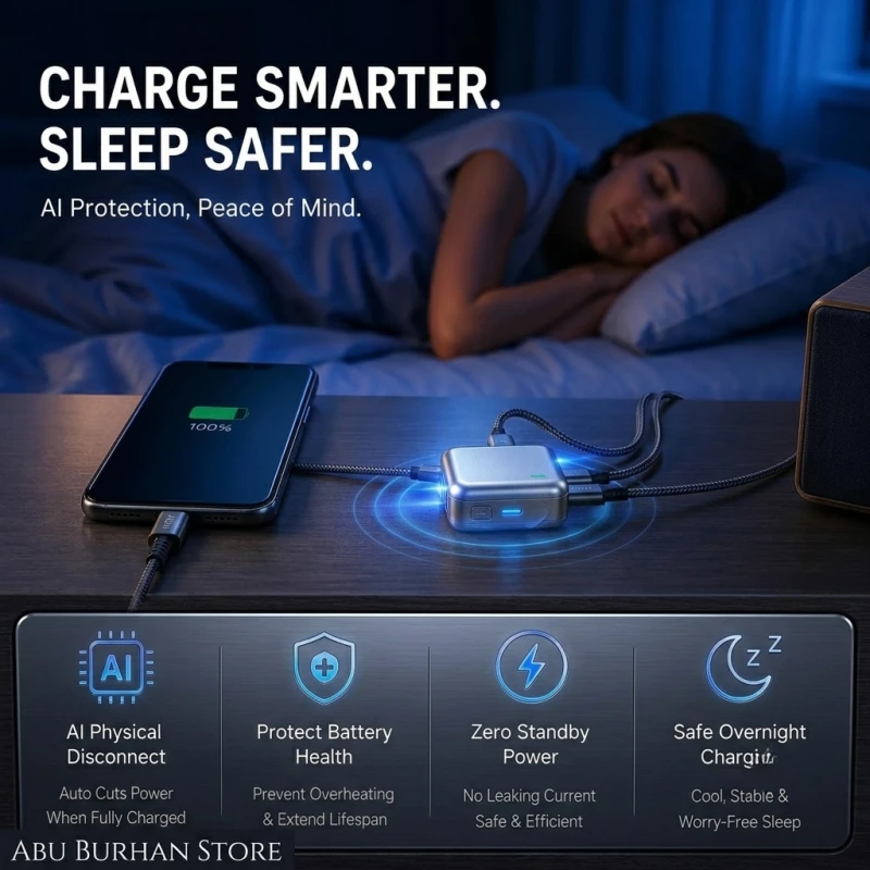 Ensure Safety with the PopGuard 140W Automatic Charging Disconnector | Your Smart Battery Guardian